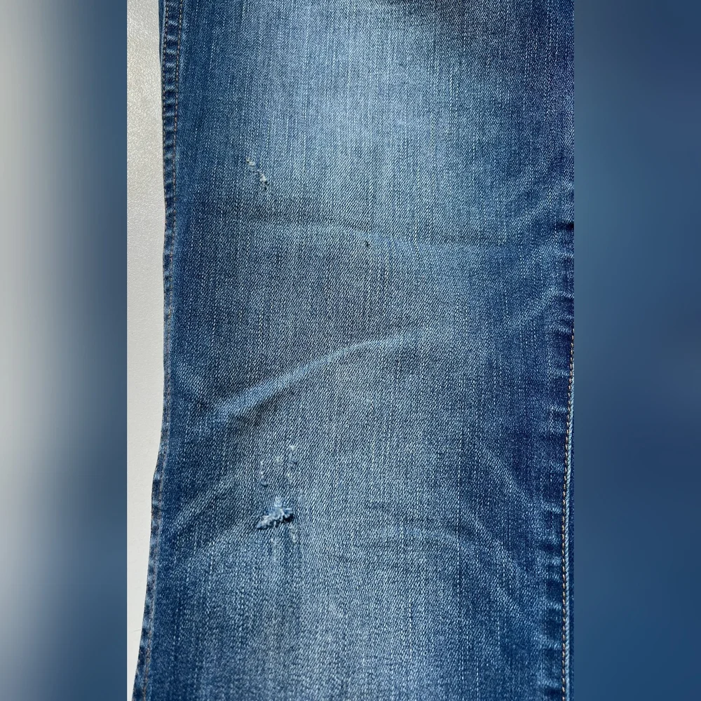 Madewell Women's Distressed Skinny Jeans - Blue - Picture 4 of 10